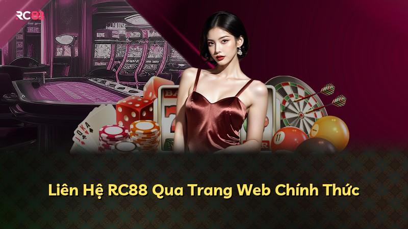 Liên Hệ RC88 Qua Trang Web Chính Thức