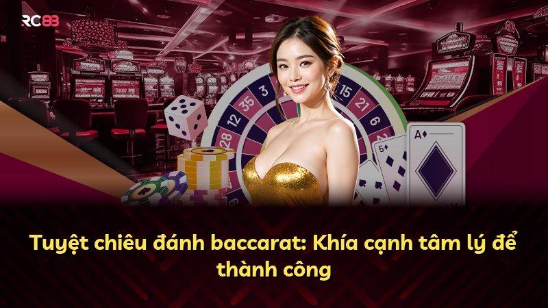 Tuyệt chiêu đánh baccarat: Khía cạnh tâm lý để thành công